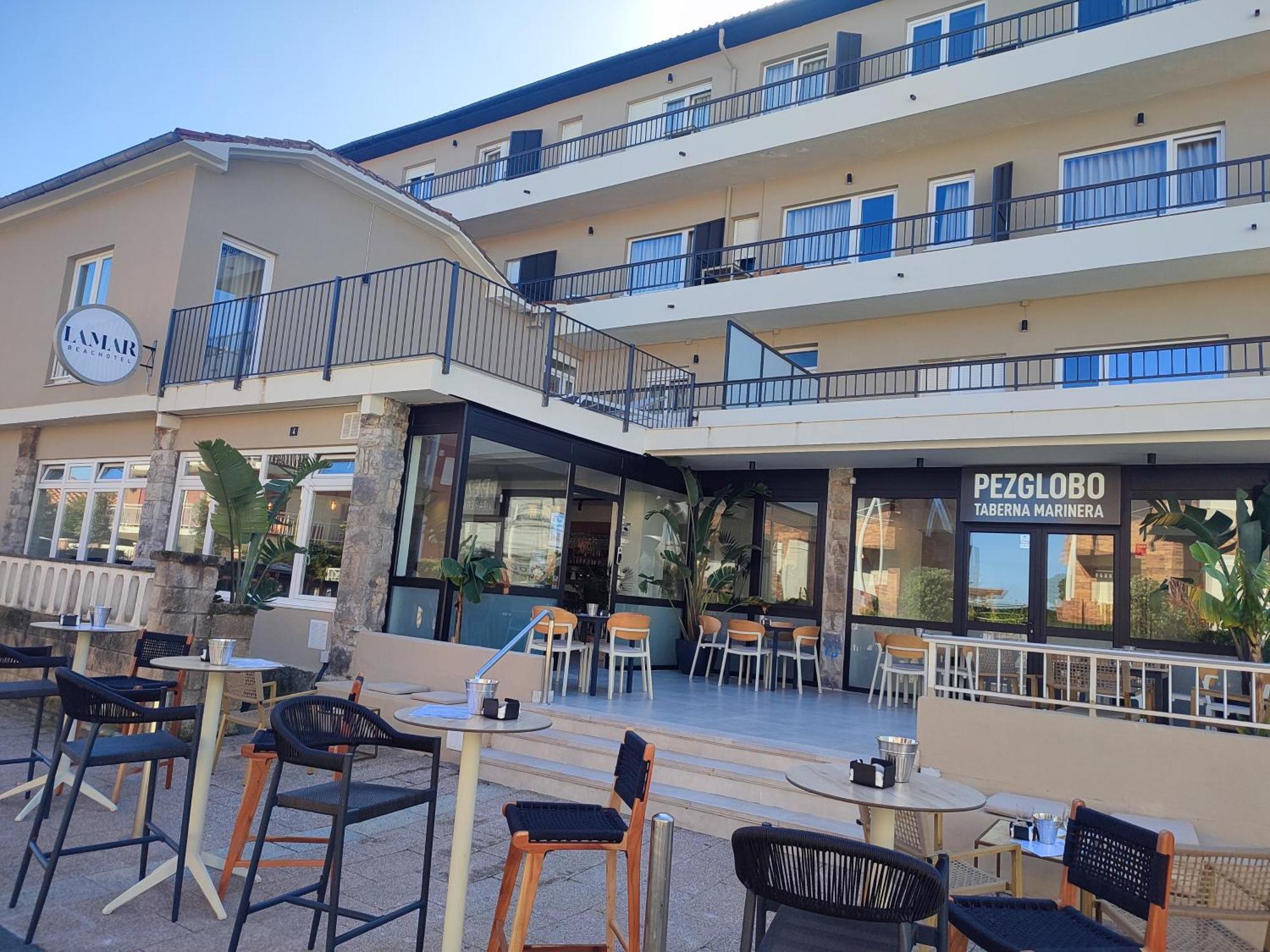 Hotel Boutique Lamar De Suances Exterior foto